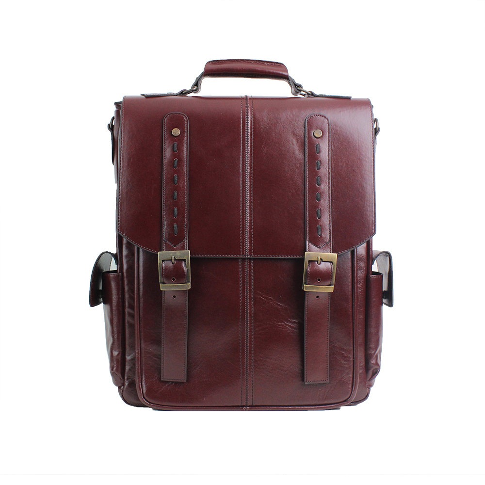 Dran Deri Unisex Büyük Sırt Çantası