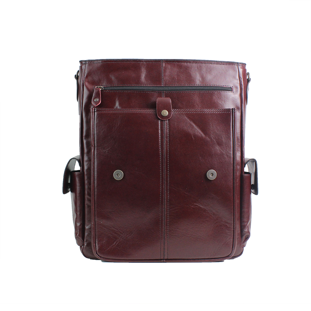 Dran Deri Unisex Büyük Sırt Çantası - Görsel 2