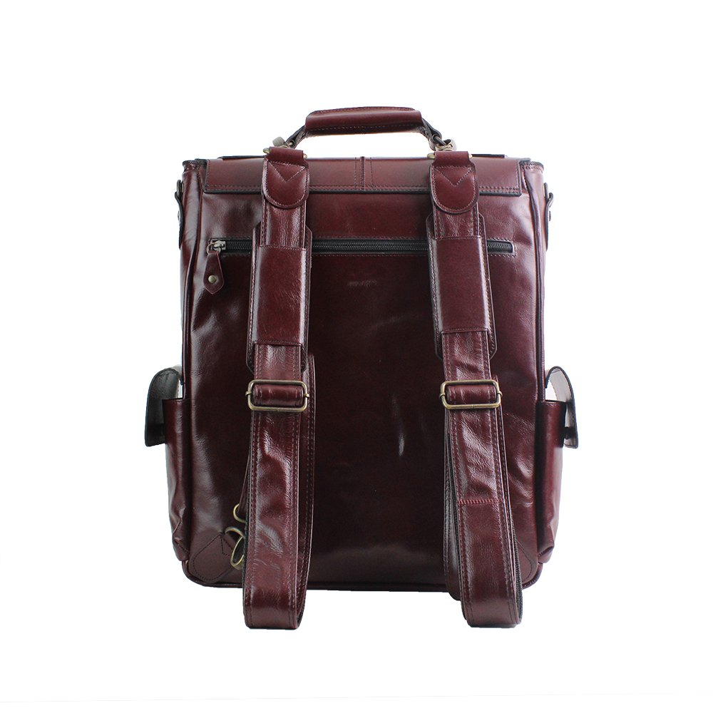 Dran Deri Unisex Büyük Sırt Çantası - Görsel 4