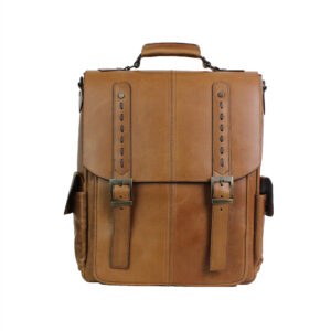 Dran Deri Unisex Büyük Sırt Çantası