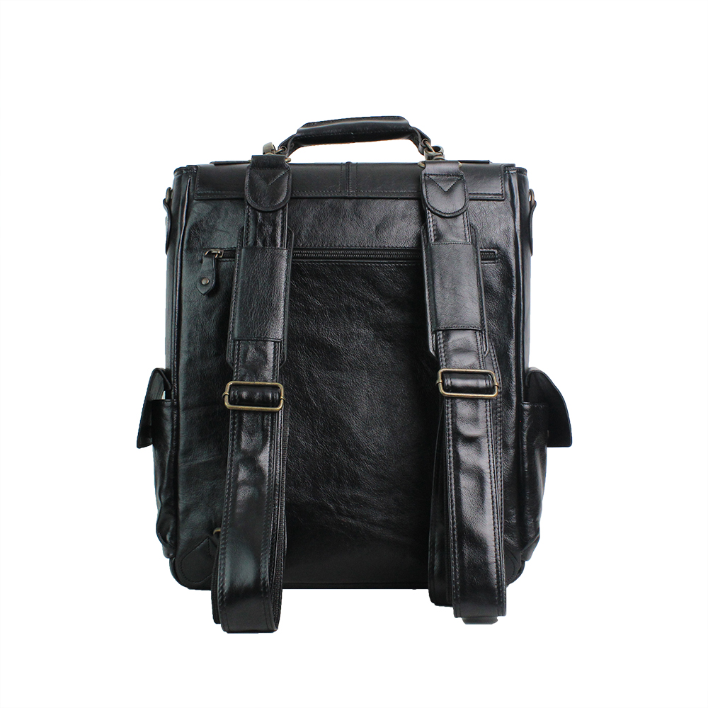 Dran Deri Unisex Büyük Sırt Çantası - Görsel 4