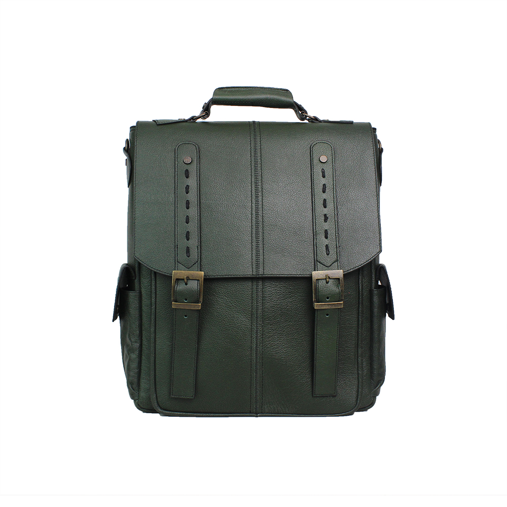 Dran Deri Unisex Büyük Sırt Çantası