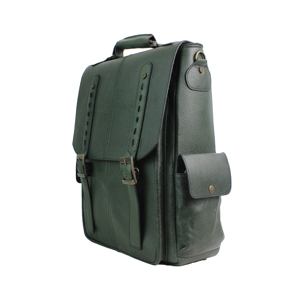 Dran Deri Unisex Büyük Sırt Çantası - Görsel 2