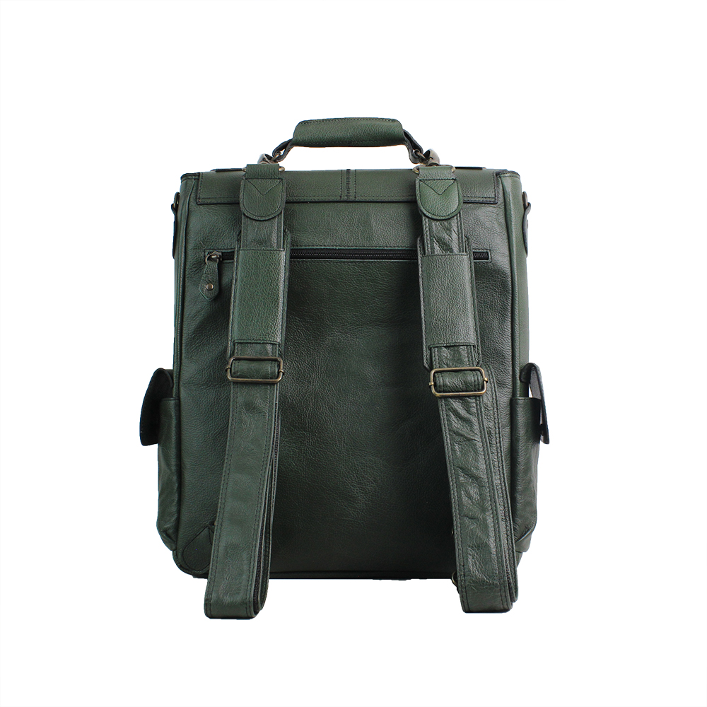 Dran Deri Unisex Büyük Sırt Çantası - Görsel 4